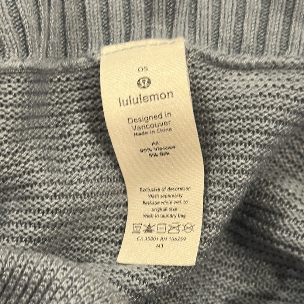 Lululemon Knit Poncho (OS) - Picture 4 of 4